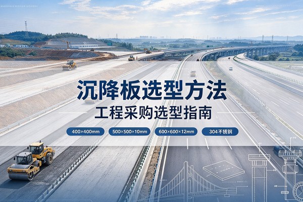 襄都沉降板选择方法