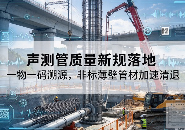 襄都声测管质量新规落地，一物一码溯源，非标薄壁管材加速清退