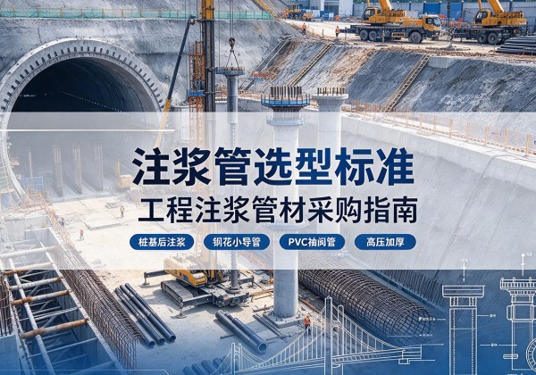 襄都注浆管选型标准